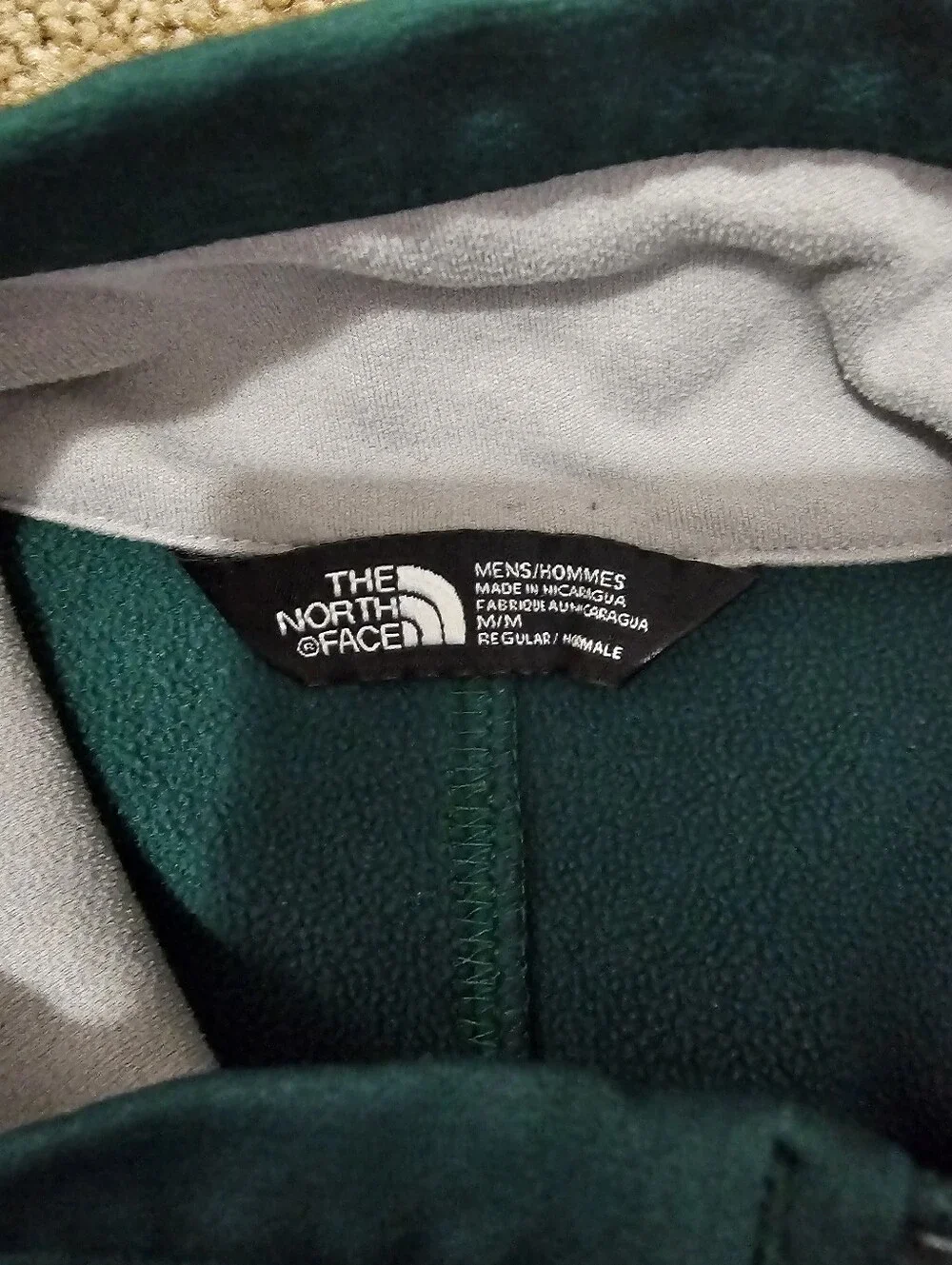The North Face Men's Teal Lightweight Full-Zip Jacket Size M